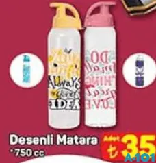 DESENLİ MATARA 750 CC DESENLİ MATARA 750 CC